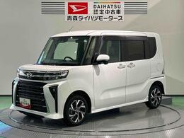 ダイハツ タント 660 カスタム X 4WD 両側電動ドア ナビ 新車保証継承