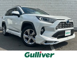 トヨタ RAV4 2.5 ハイブリッド G E-Four 4WD 4WD 本革シート
