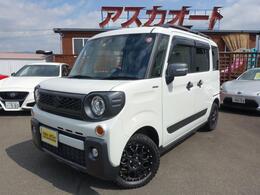 スズキ スペーシア ギアHV-XZターボ4WD リフトアップ 8型ナビ 
