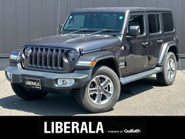 ジープ ラングラー アンリミテッド サハラ 3.6L 4WD ACC 黒革/ハンドルヒーター 純正ナビ BSM