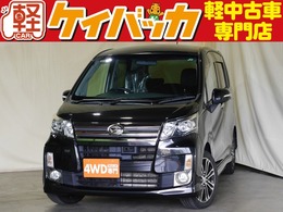 ダイハツ ムーヴ 660 カスタム X VS スマートセレクション SA 4WD メモリナビ/フルセグTV　Bluetoothオーディ