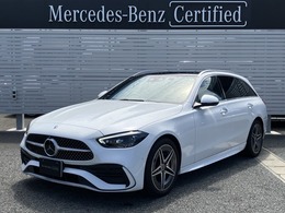 メルセデス・ベンツ Cクラスワゴン C220d アバンギャルド AMGラインパッケージ(ISG搭載モデル)ディーゼルターボ MP202301 ワンオーナー　ベーシックP　サンルーフ