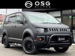 三菱 デリカD：5 2.4 G パワーパッケージ 4WD マットブラック全塗装済・角目キット