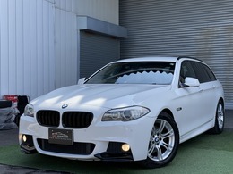 BMW 5シリーズツーリング 528i Mスポーツパッケージ 本革 純正ナビTV Bカメラ ドラレコ ETC
