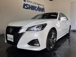 トヨタ クラウンアスリート ハイブリッド 2.5 G Four 4WD 純正エンスタ 全方位カメラ 革シート