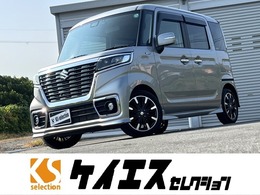 スズキ スペーシア 660 カスタム ハイブリッド XS 純正ナビ Bluetooth 両側電動ドア 1年保証