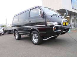 三菱 デリカスターワゴン 2.5 GLX ハイルーフ ディーゼルターボ 4WD FRグリルガードフォグオーバーフェンダーオ