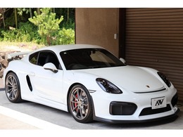 ポルシェ ケイマン GT4 スポクロ PC整備記録簿8回有 AppleCarPlay