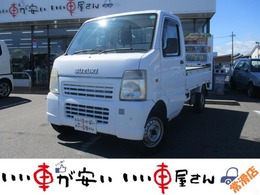 スズキ キャリイ 660 KCエアコン・パワステ 3方開 禁煙 MT車 パワステ エアコン Fマット