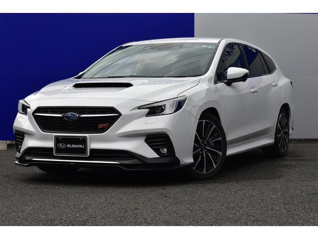 STIスポーツEX スターリンクナビ 革シート搭載車☆ワンオーナー車 STIフロントアンダースポイラー搭載車☆