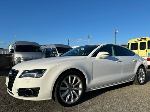 A7スポーツバック 3.0 TFSI クワトロ 4WD ACC 黒レザー 純正19incAW ETC ドラレコ