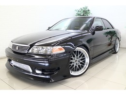 トヨタ マークII 2.5 ツアラーV MT載替公認社外19インチ車高調フルエアロ