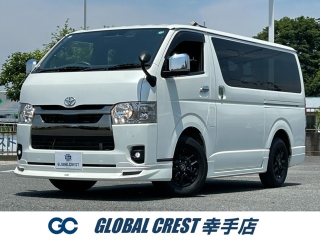 R5年式ハイエース入庫致しました。国内での需要が高く、高品質の国産車両を中心に価格帯を極力抑えてご提供させて頂いております。当社では自社保証をご用意していますので、遠方のお客様もご安心くださいませ。