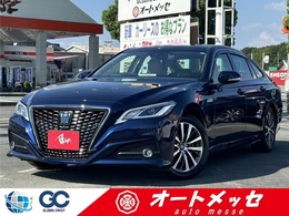 トヨタ クラウン ハイブリッド 2.5 S Cパッケージ ワンオーナー/純正ナビTV/全方位モニター