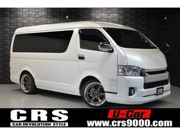トヨタ ハイエース 2.7 GL ロング ミドルルーフ キャンピングカー14段ショック BRIDEシート