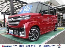スズキ スペーシア 660 カスタム ハイブリッド XS 全方位モニターナビ　コネクト車