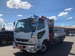 三菱ふそう ファイター 標準 4段クレーン車　ETC　リモコン付