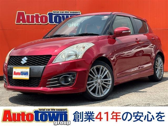 【おかげさまで創業41年】　【JAAA鑑定証付】　【全車1ヶ月走行距離無制限保証付】　◆平成24年式8月登録◆　スイフトスポーツ入庫しました♪　グレード：1.6スポーツ