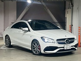 メルセデスAMG CLAクラス CLA 45 4マチック 4WD 後期型/AMGエアロ/18AW/レーダーPKG/本革シ