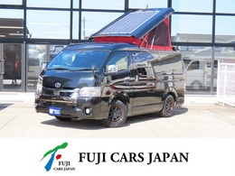 トヨタ ハイエースバン ケイワークス製　オーロラエクスクルーシブ リチウム300Ah1500Wインバーターエアコン