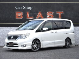 日産 セレナ 2.0 ハイウェイスター Vエアロモード+SafetyII S-HYBRID 後期　ローダウン　社外18AW　社外ナビTV