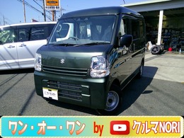 スズキ エブリイ 660 PA リミテッド ハイルーフ 新色アイビーグリーンメタリック/CVT/衝突