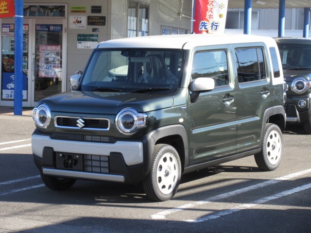 （新車/ご納期は1.5ヵ月程度）ハスラー・ハイブリッドG☆　新車にフルセグナビ/バックカメラ/フロアマット/ドアバイザーがセットでお得☆　新車なのでお好きな車体色でオーダー、他グレードでお見積もOK☆