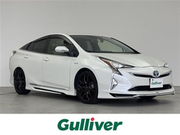 トヨタ プリウス 1.8 S モデリスタエアロ  社外9インチナビTV