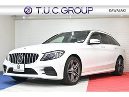 メルセデス・ベンツ Cクラスワゴン C200 4MATICワゴンAVG AMGライン レザーEX＆RSP 赤革 パノラマ ナビ 2年保証