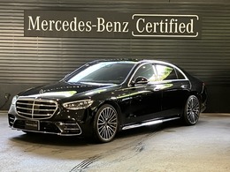 メルセデス・ベンツ Sクラス S500 4マチック ロング AMGライン (ISG搭載モデル) 4WD ワンオーナー　AMGライン リアコンフォート