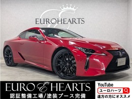 レクサス LC 500h HUD　純正21インチAWブラックペイント　新