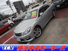トヨタ クラウンハイブリッド 3.5 黒革シート　ナビTV