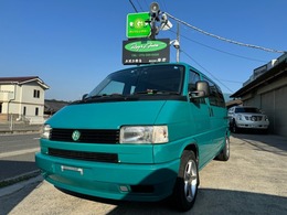 フォルクスワーゲン ヴァナゴン GL 社外オーディオ　ETC　ウッドハンドル