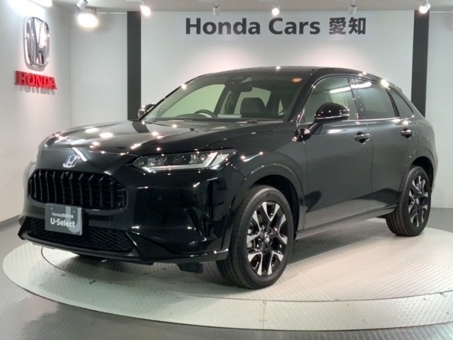 全国納車可 第三者機関証明書付 H SENSING 革シ-ト 新車保証 試乗車 ワンオ-ナ- 純正ナビ TV Rカメラ マルチビュ- BTオ-ディオ ETC VSA装備のZR-V e:HEV Z入庫！