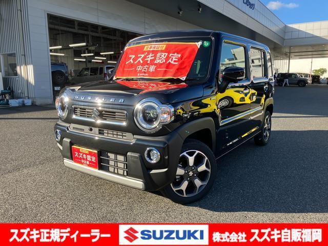 ＜令和6年式＞　ブルーイッシュブラックパール3。N-ONE・キャストなどをお探しの方に！あらゆるシーンで大活躍★遊べる軽【ハスラー HYBRID Xターボ】はいかがですか？