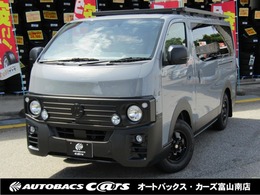 日産 キャラバン 2.4 プレミアムGX ロングボディ マルチベッド テーブル無車 ディーゼルターボ 4WD GORDON MILLER V-02 オプションホイール