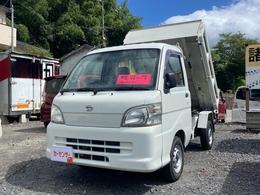ダイハツ ハイゼットトラック PTOダンプ 4WD 5速マニュアル車 ETC 社外オーディオ