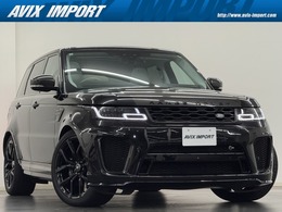 ランドローバー レンジローバースポーツ SVR (5.0リッター 575PS) 4WD 後期型 IN/EXカーボン PSR DアシストP 22AW