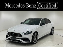メルセデスAMG Cクラス C43 4マチック (BSG搭載モデル) 4WD MP202301 右ハンドル/オパリスホワイト/ワンオーナー