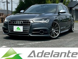 アウディ S6アバント 4.0 4WD 後期型・SSRIII20インチホイール・ホワイト