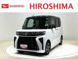 ダイハツ タント カスタムX　ツートン　パノラマカメラ LEDオートライト　パワースライドドアウ