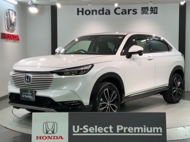 全国納車可 第三者機関証明書付 最長5年保証 ワンオ-ナ- 純正ナビ TV Rカメラ マルチビュ- BTオ-ディオ ドラレコ ETC LEDライト VSA クルコン装備のヴェゼル e:HEVZ入庫！