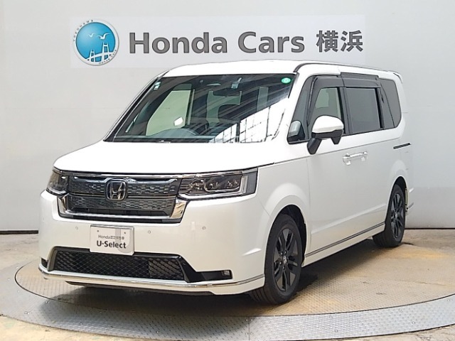 Honda　SENSING（先進の安全運転支援システム）搭載のステップワゴンスパーダHVが入庫しました。お気軽にお問合せください！