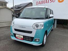 ダイハツ ムーヴキャンバス 660 ストライプス G インパネシフト　プッシュスタートスイッチ