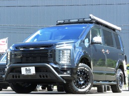 三菱 デリカD：5 2.2 P ディーゼルターボ 4WD アウトドアカスタム　リフトアップ