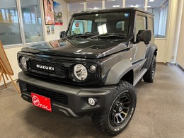 スズキ ジムニーシエラ 1.5 JL 4WD アルパイン9インチナビ　社外マフラー