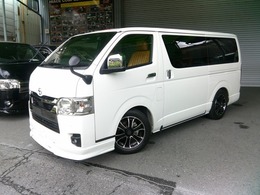 トヨタ ハイエースバン 2.8 スーパーGL ダークプライムII ロングボディ ディーゼルターボ 両側パワースライドドア