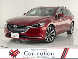 マツダ MAZDA6ワゴン 2.2 XD Lパッケージ ディーゼルターボ 地デジ 360度ビュー BOSE 茶革 マツコネ