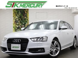 アウディ A4アバント 2.0 TFSI Sラインパッケージ ACC 黒半レザ- サイドAレ-ンA禁煙Bluetooth