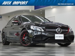 メルセデスAMG Cクラス C63 S エディション1 限定車 EXC-PKG 黒革 Burmester HUD RSP